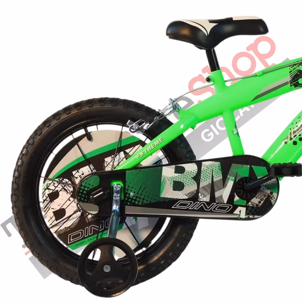 Bicicletta BMX per bambini Dino Bikes 16 pollici Verde in metallo – 2