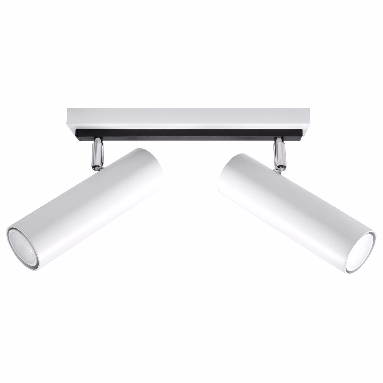 Lampada da soffitto DIREZIONE 2 bianco 2xGU10 10W acciaio 20x6x30cm Sollux Lighting