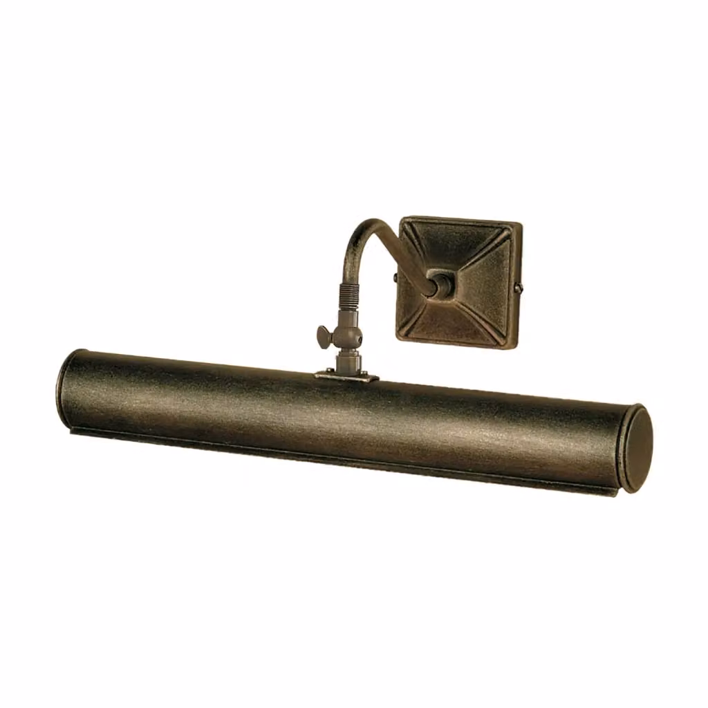 Applique Classica Picture Light Elstead Lighting in Metallo Nero e Oro con 2 Luci E14 – 2