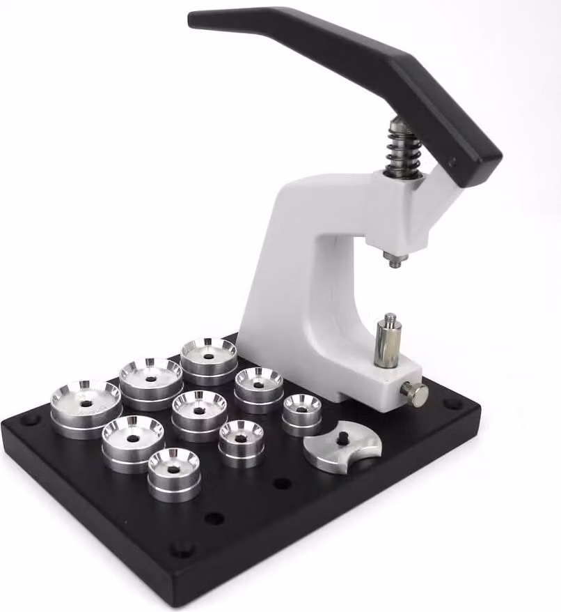 Bergeon 5500-C Presse per Cristalli con 10 Tappi Incastonati