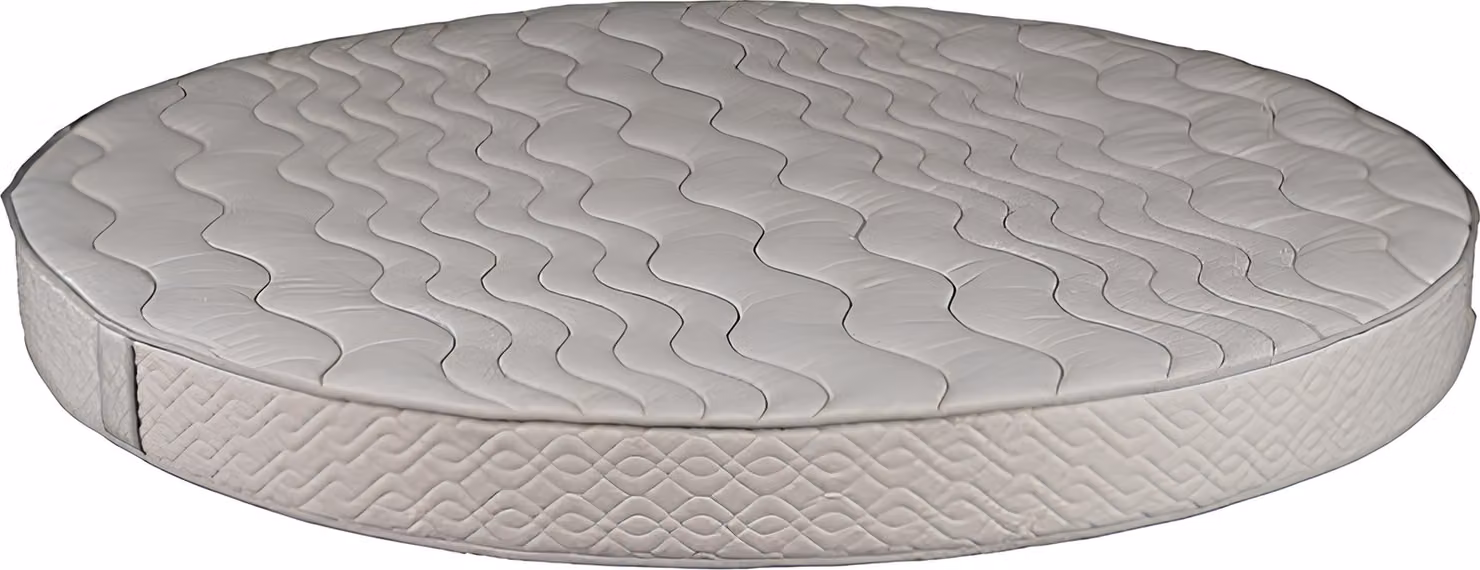 Rund Design Matratze Luxus 220x25cm Matratzen für Bett Runde Betten Textil