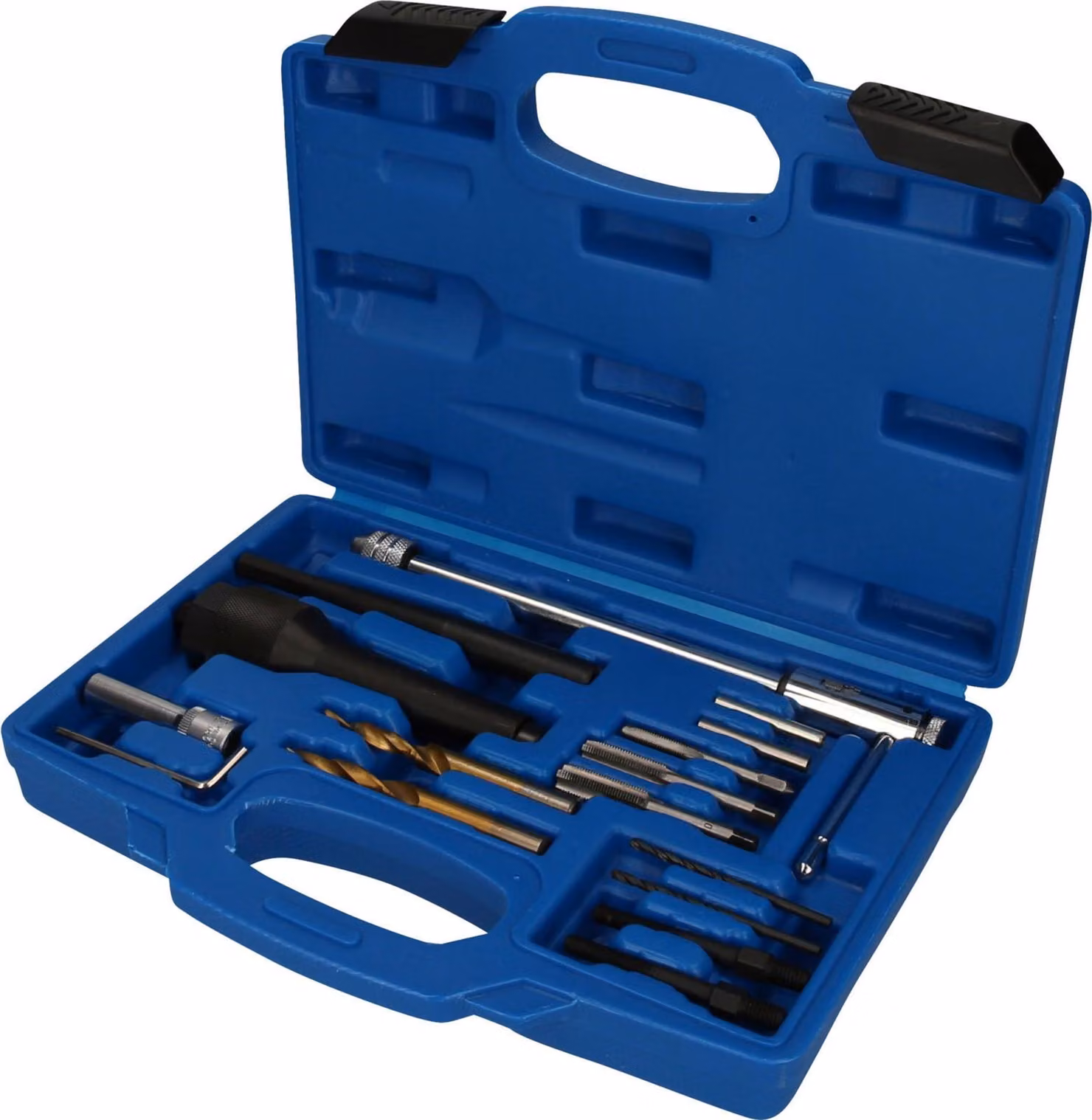 BRILLIANT TOOLS Kit per la rimozione delle candele e la riparazione delle filettature 16 pezzi - BT561030