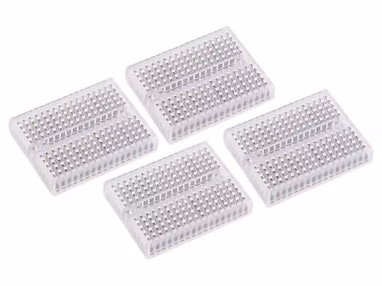 Set Mini breadboard - 170 punti di ancoraggio - 4 Pz