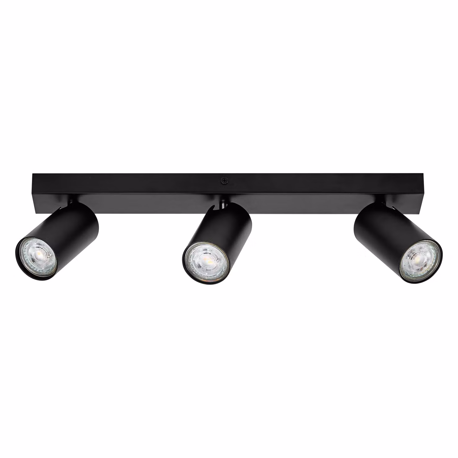 OSRAM LED SPOT OCTAGON 3 x 3,4W, GU10, 690lm, nero, temperatura di colore 2.700K, colore della luce bianco caldo, intramontabile, lampada LED sostituibile, ideale per interni, CRI 90, teste regolabili, dimmerabile