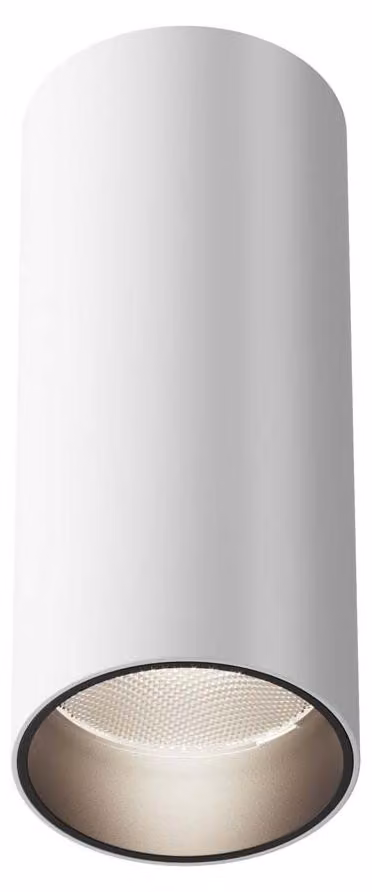 Lampada da superficie a LED, alluminio, bianco, H 12,5 cm