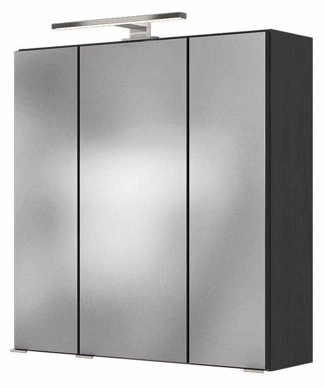 Held Möbel armadio a specchio Baabe 60 cm grafite