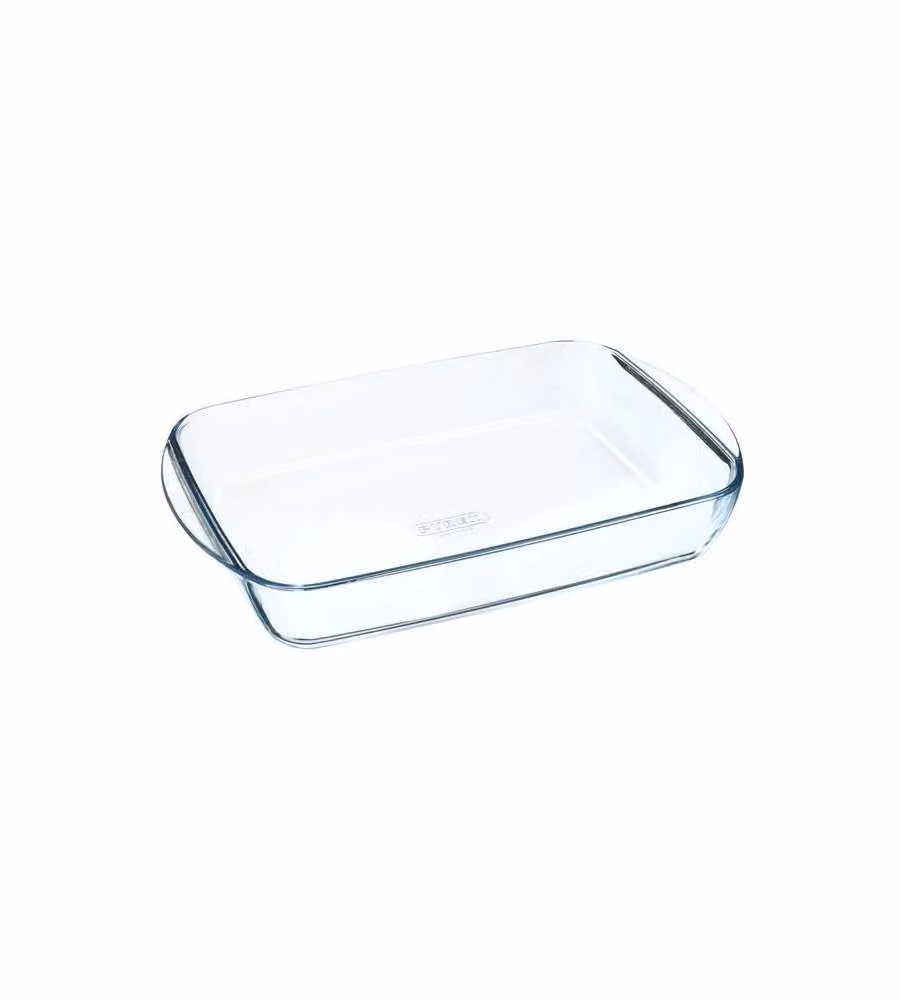 Pirofila Pyrex in vetro trasparente per gratin e lasagne, L/P/H: 40 x 28 x 6 cm – 2