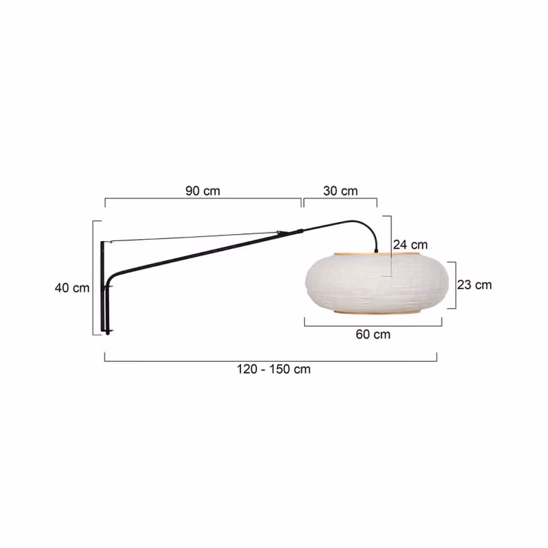 Steinhauer Applique da parete Elegant Classy, Nero, Soggiorno / Sala da pranzo, Metallo, Applique