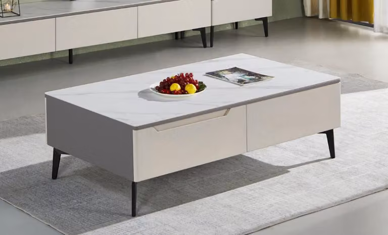 Möbel Design Tisch Couchtisch Beistelltisch Wohnzimmer Luxus Holz