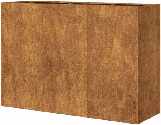 Piantagione in acciaio verniciato 120x40x80 cm resistente alle intemperie piantagione per giardino piantagione per vaso piantagione per giardino alta piantagione per vaso per giardino piantagione per giardino -