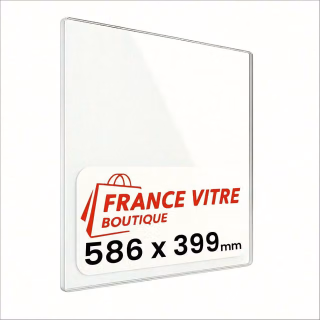 Vetro di ricambio per stufa a legna e caminetto Supra modello 182, resistente al fuoco, L: 58,6 cm x H: 39,9 cm x P: 0,4 cm