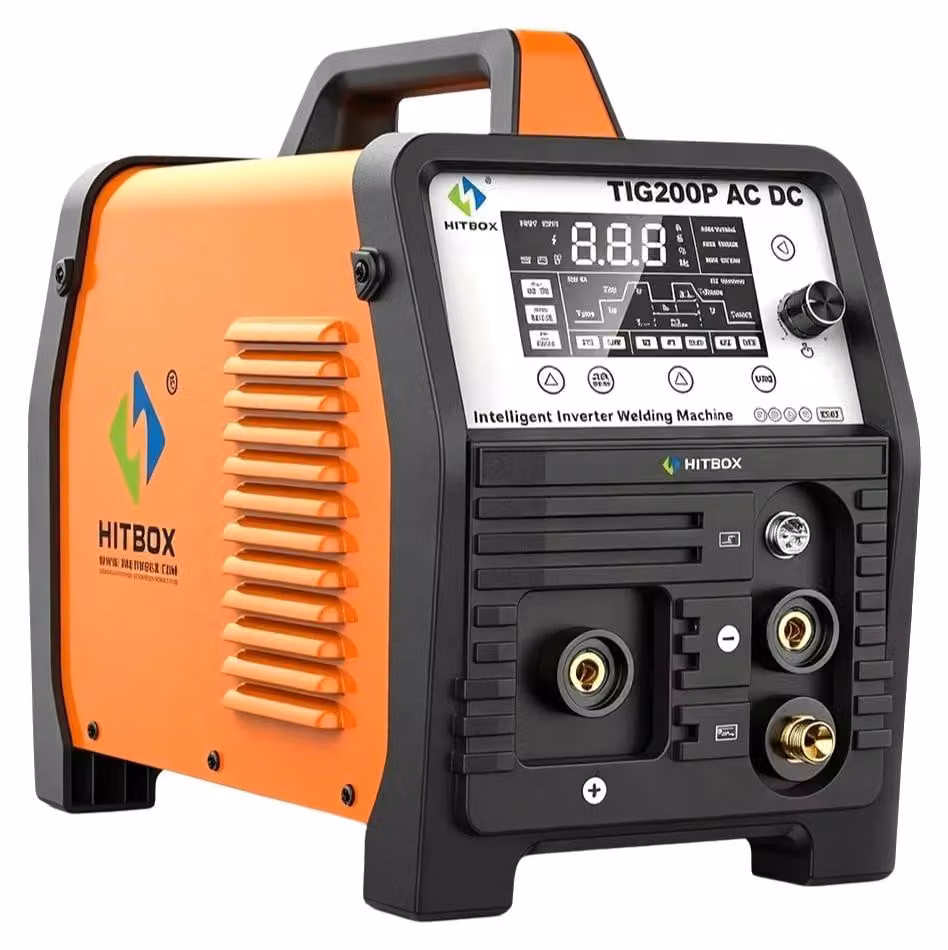 Saldatrice TIG TIG200P AC DC - Potenza di 200 Ampere - Adatta per la saldatura di alluminio e acciaio inossidabile