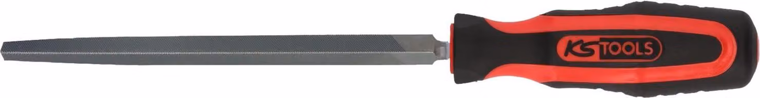 KS Tools 1570406 Triangular file, form C, 250mm, fliepack 2 Length 370 mm 1 pc(s)