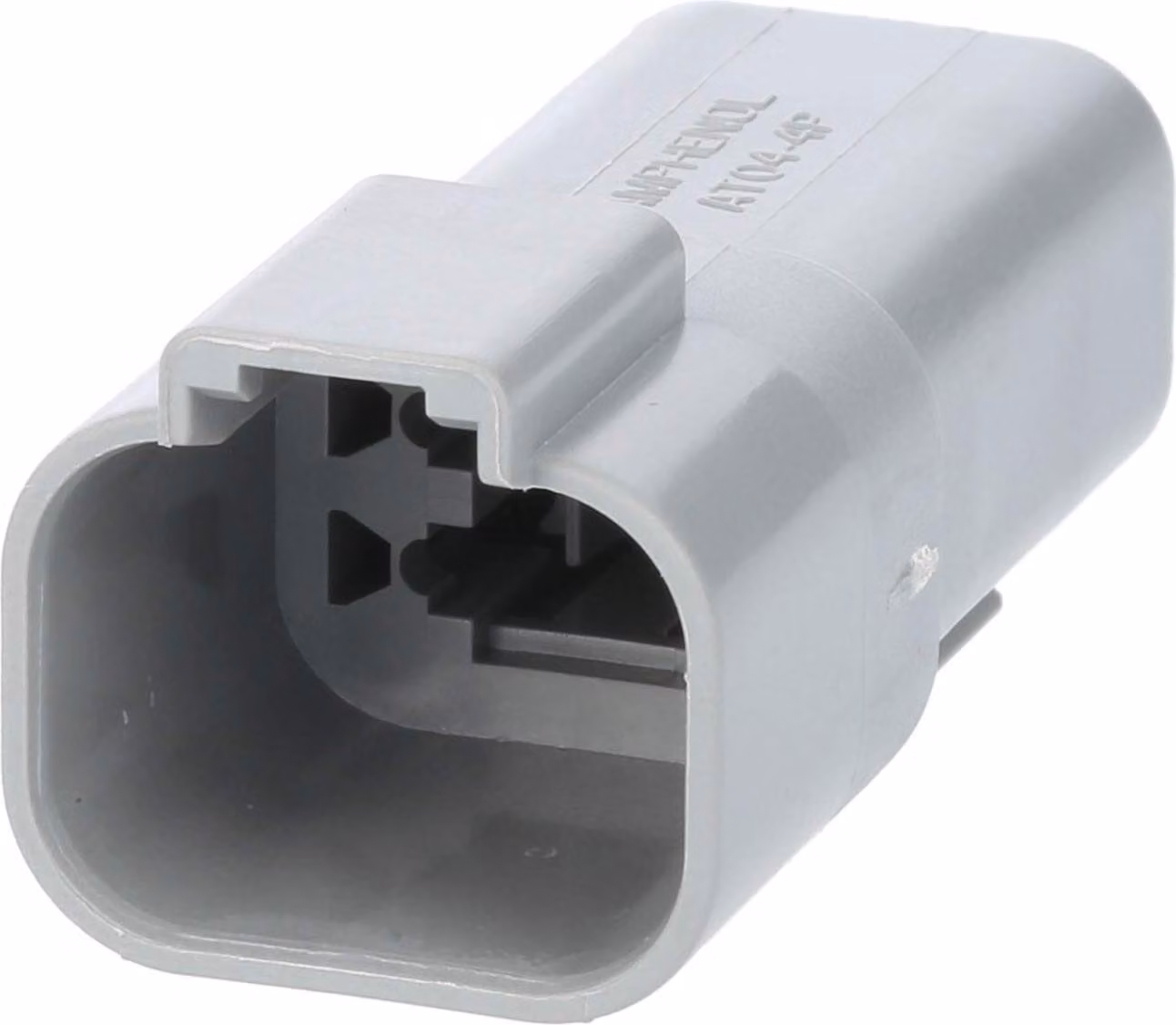 Amphenol AS-4SM 109 Connettore per cavo serie AT Pin, 4 poli, connessione a crimpare Diametro isolamento 2,24 mm - 3,68 mm,