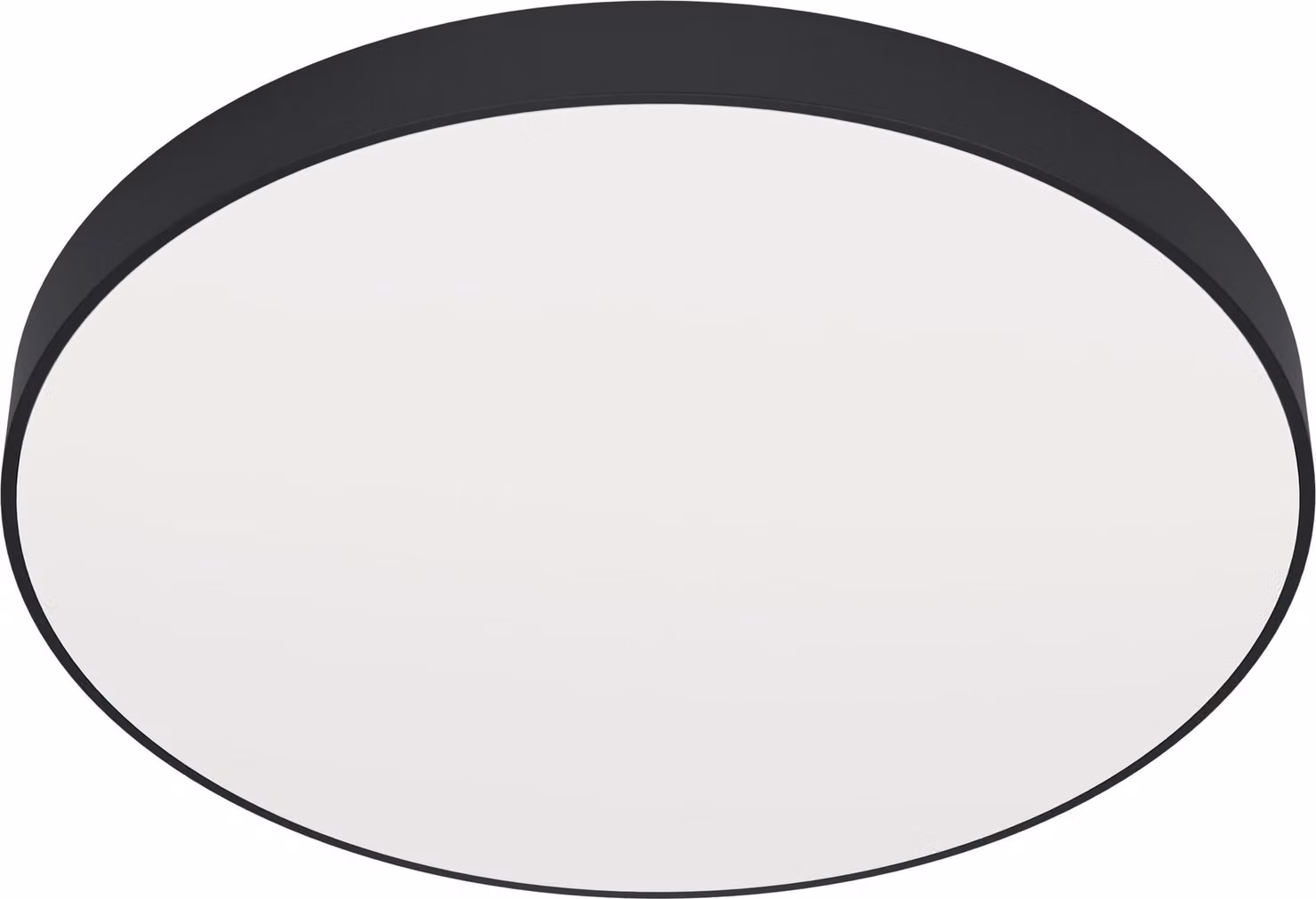 Plafoniera Contemporanea Zubieta A Acciaio Nero Led Integrato 18,8W 2700 6500K