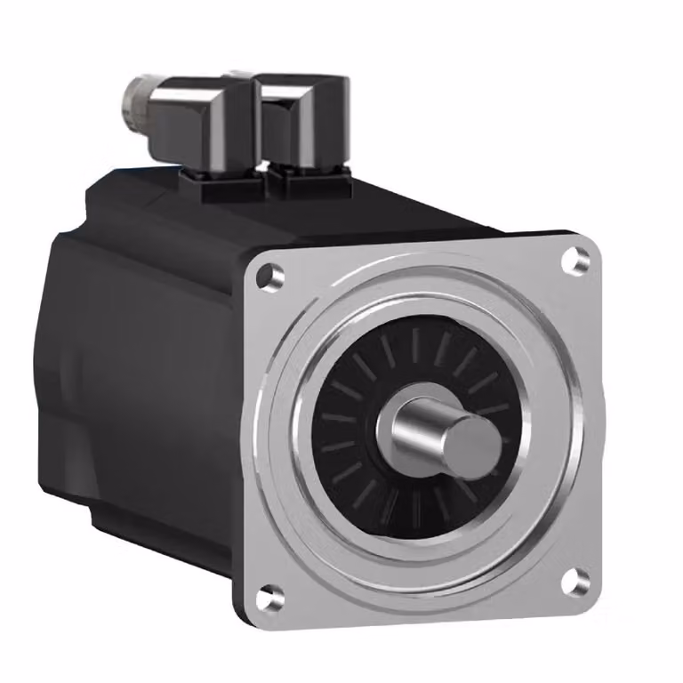 Servomotore CA Schneider Electric, SH3, 140 mm, 19 nm, albero liscio IP65/IP67, multigiro 128 P/U, 2x M23, freno SH31402P02F2200