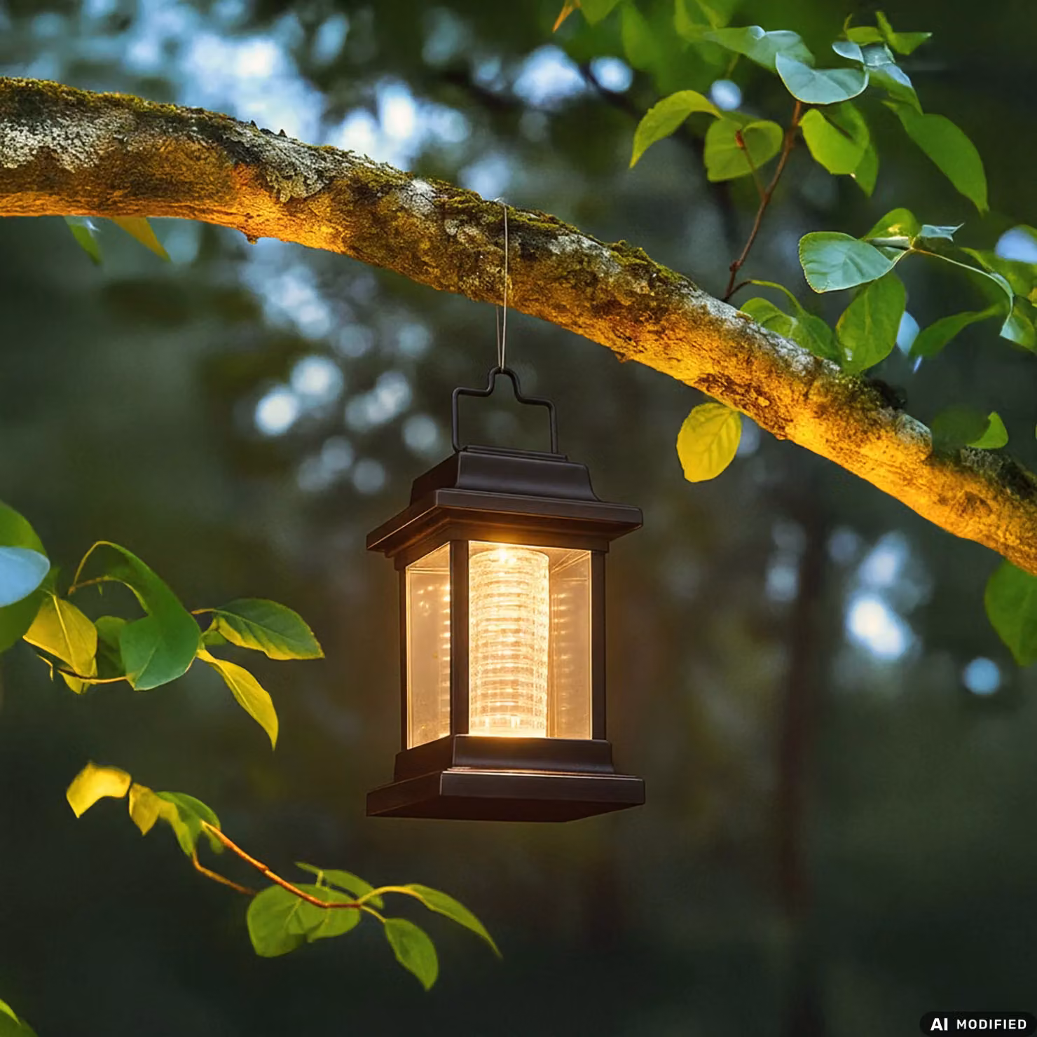 DICTROLUX Lampada Solare LED da Giardino con Luce Calda Bianca, Colore Nero, Altezza: 14 cm – 2