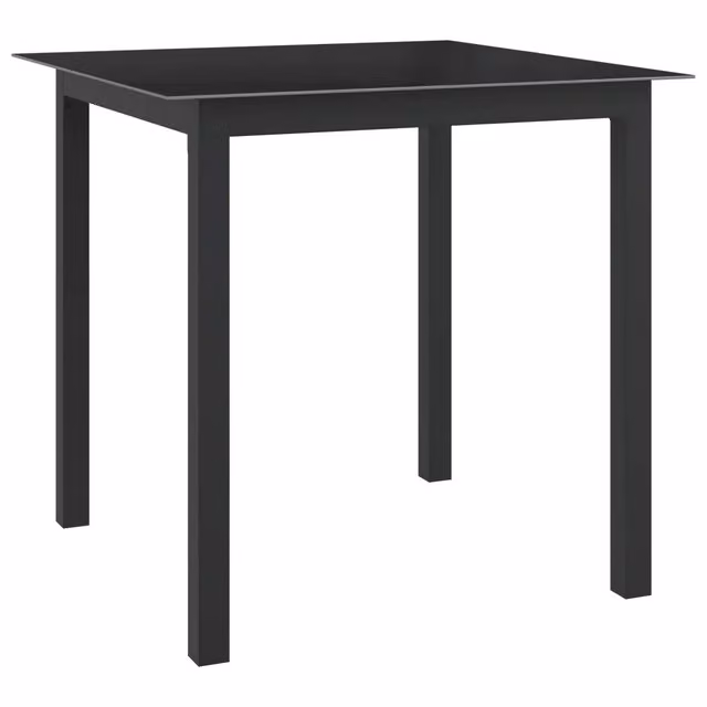 Set Mobili da Pranzo per Giardino 5 pz in Alluminio Antracite 3070634