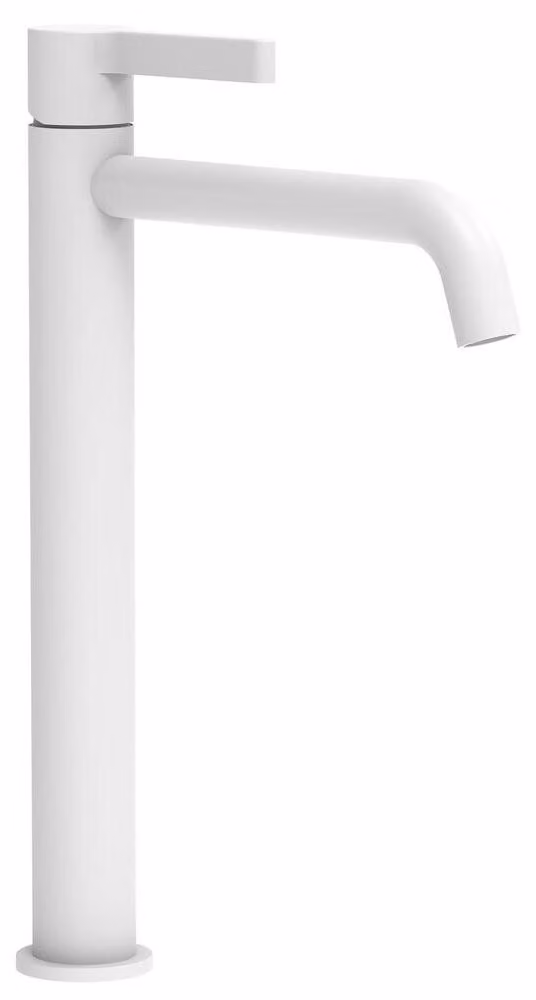 Miscelatore per lavabo ICONIC, alto, bianco opaco