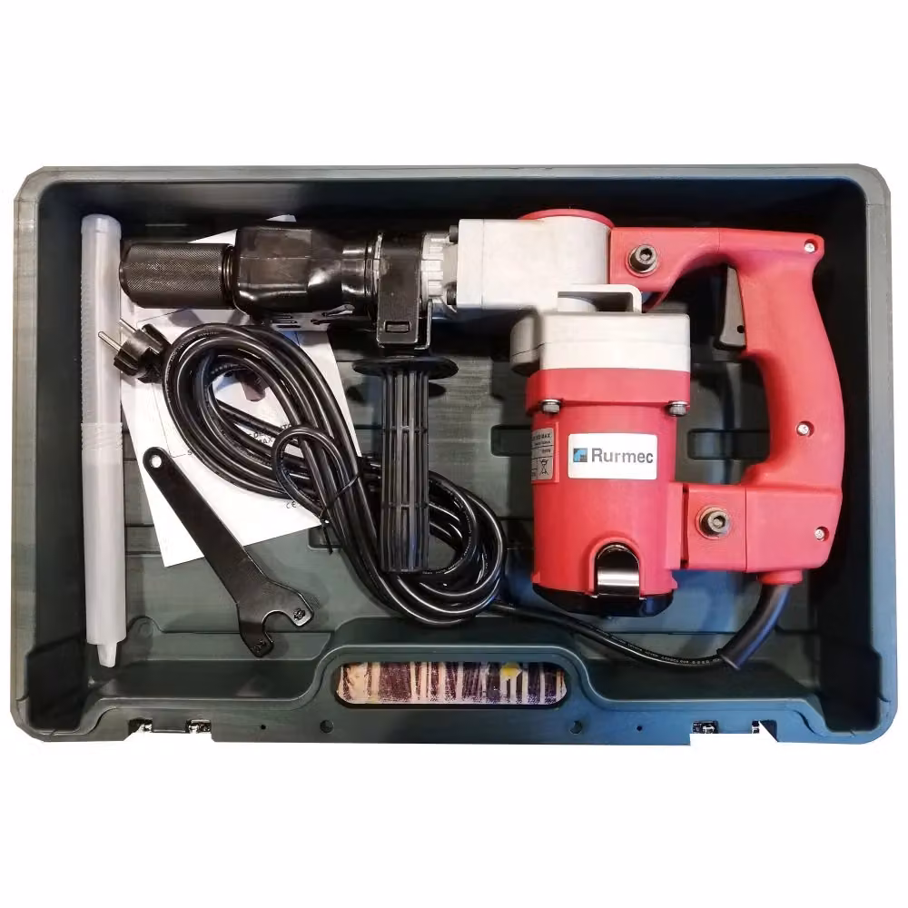 Martello demolitore Rurmec DH 1200 Max con mandrino SDS Max, potenza 1050W, colore rosso e valigia rigida inclusa – 2
