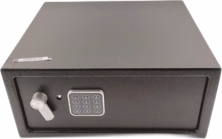 Cassaforte elettronica YALE Allarme laptop YLC200DB2 Nero Allarme casseforti Sicurezza