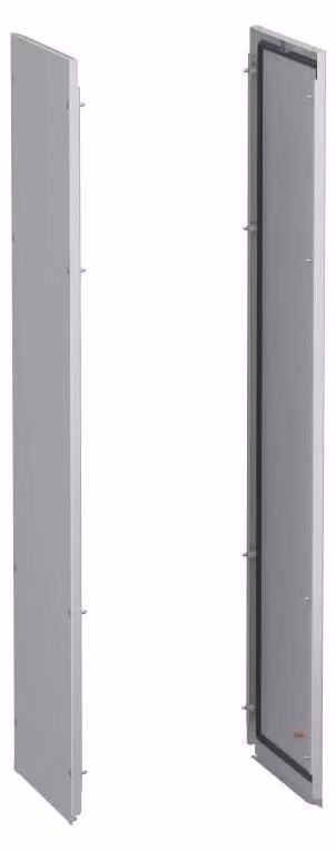 Schneider Electric Pareti laterali, fissaggio esterno, PanelSeT SFN, per armadi elettrici A 1200 x P 400 mm, set da 2 pezzi NSY2SPN124
