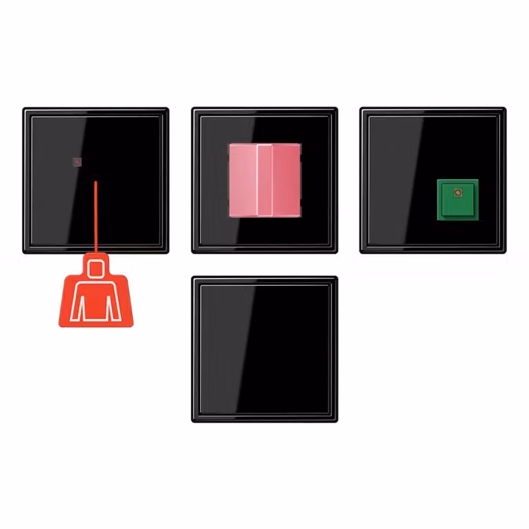 Jung NRSLS0834SW Kit di emergenza nero