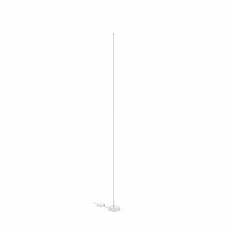 Wever & Ducré Lighting Lampada da terra Finlin, dimmerabile, Bianco / Opale, Soggiorno / Sala da pranzo, Alluminio, Moderno, Lampada da terra