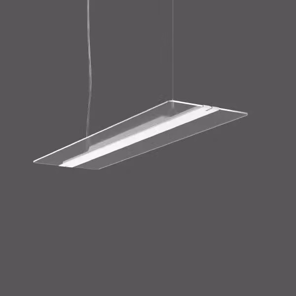 RZB TwinDot K, LED, 4000 K, 6500 lm, IP20, bianco