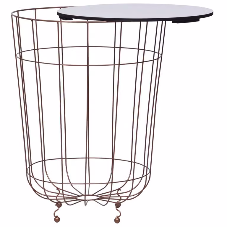 Tavolino da Salotto Oro Ø 40 cm
