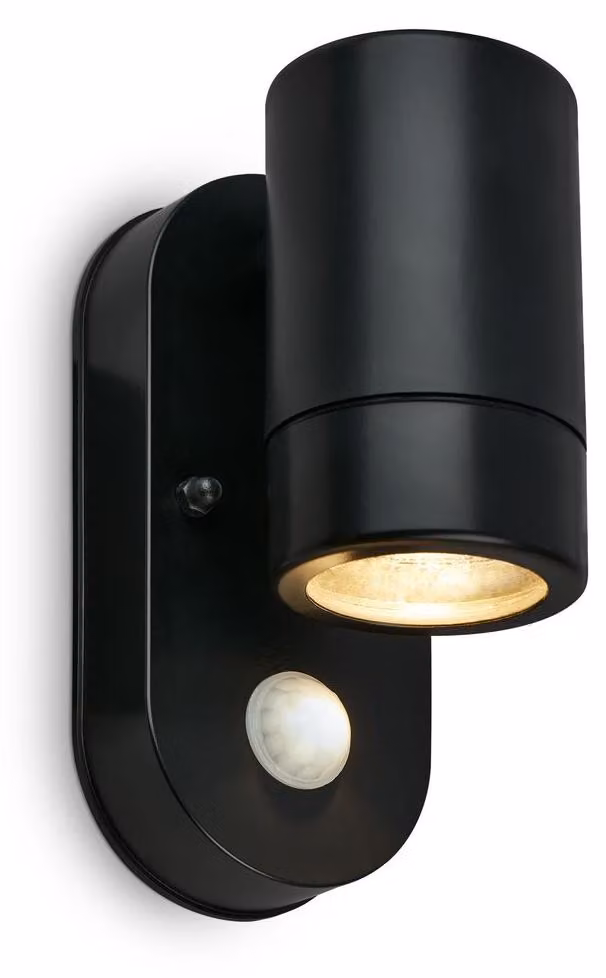 Lampada da parete lampada da esterno illuminazione esterna parete della casa sensore di movimento bianco caldo