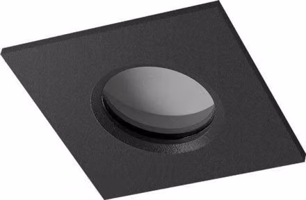 Apparecchio da incasso AZzardo (AZ4230) faretto IKA SQUARE, GU10, IP65, nero