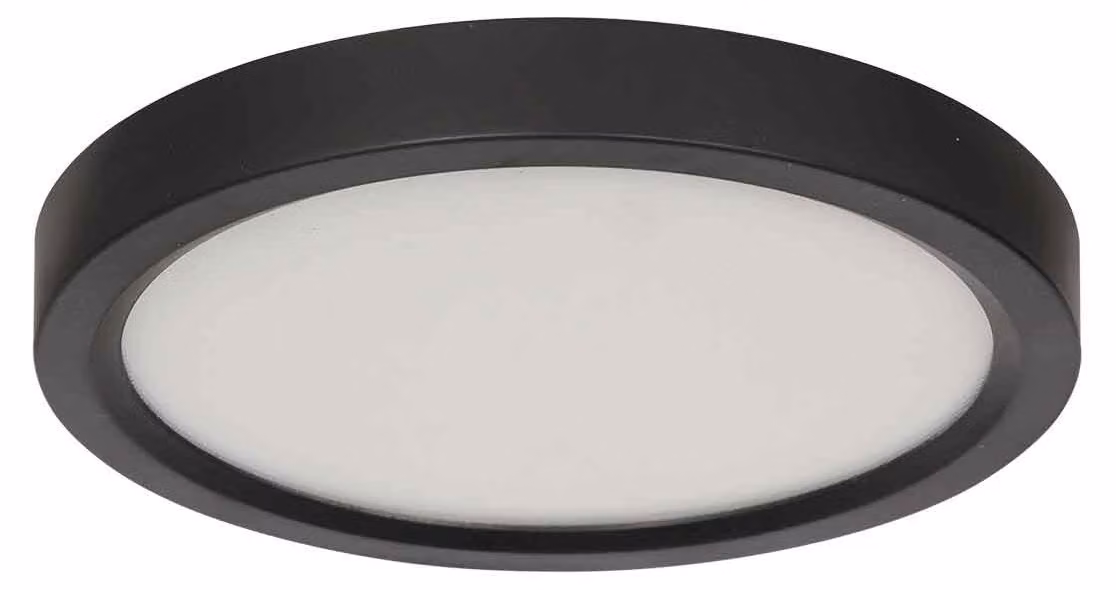 Plafoniera - nero - Ceiling and wall -  plastica metallo - Ø 30cm - LED - 4132ZW - Steinhauer