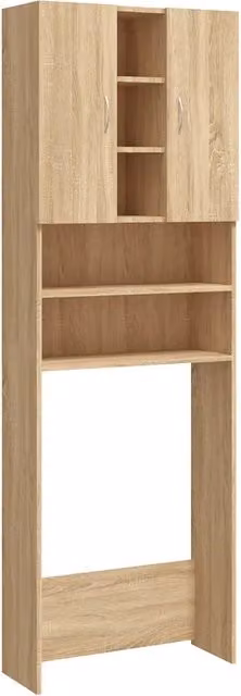 Mobile per Lavatrice Rovere Sonoma 64x25,5x190 cm CFW9081173