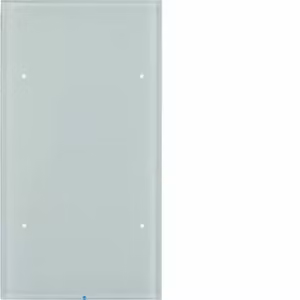Berker 75142850 Sensore tattile doppio Comfort in vetro, bianco polare Berker R.3