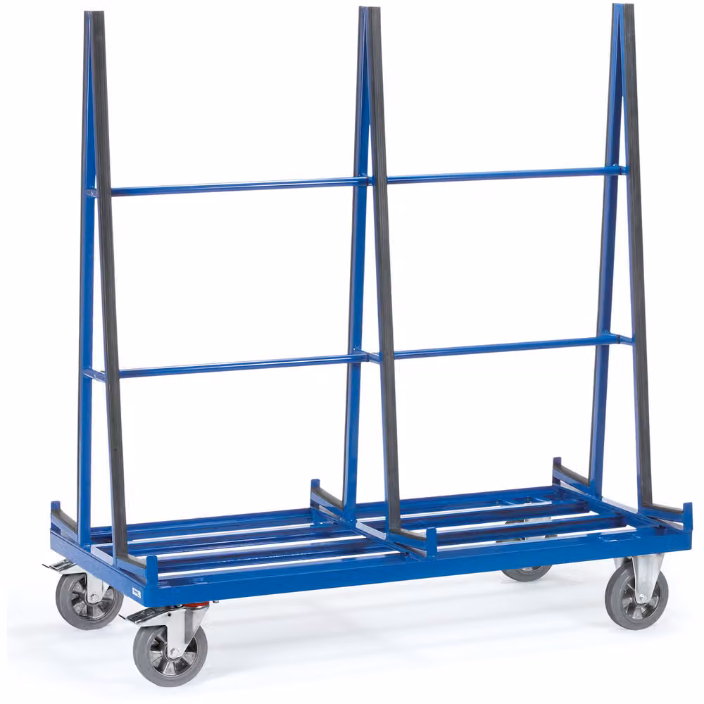 Carrello porta pannelli fino a 1200 kg, sistema bifacciale versione 3