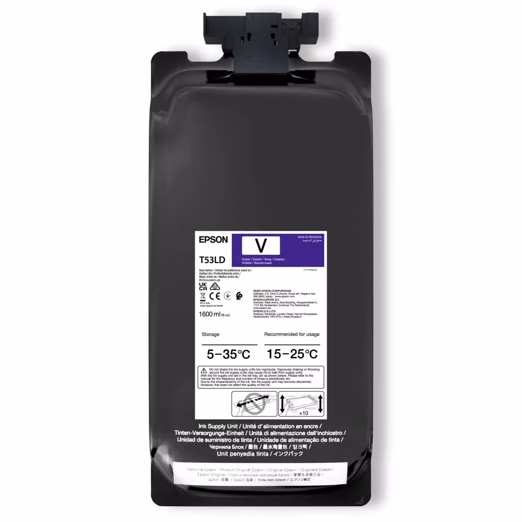 Cartuccia d'inchiostro Epson Ultrachrome DS Violet T53LD00 per stampanti SC-F6400H e SC-F9500H – 2