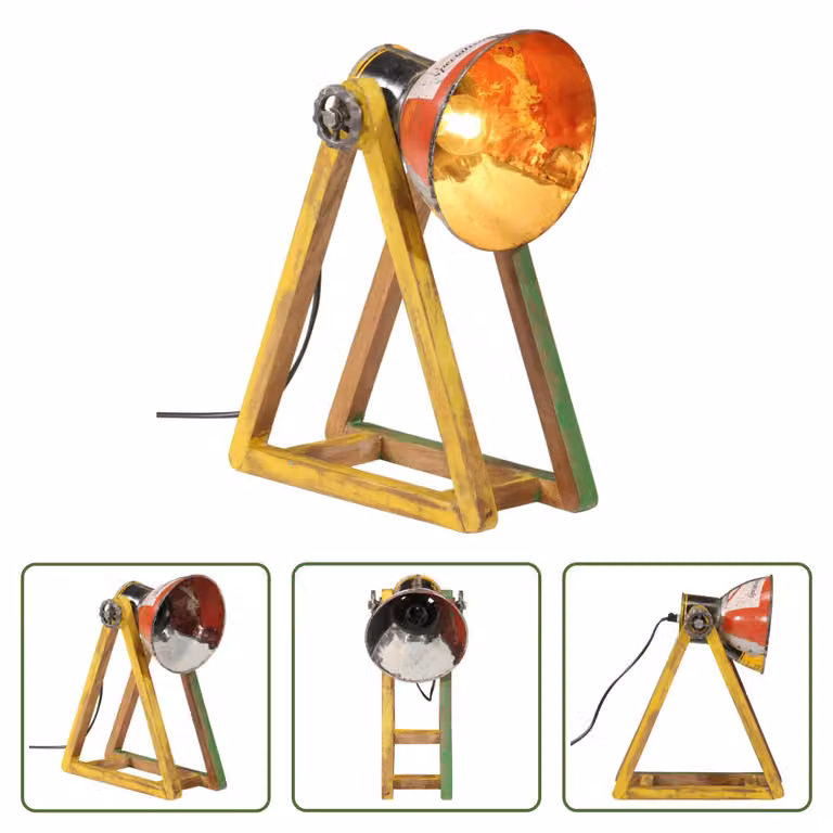 The Living Store Lampada da scrivania 25 W Multicolore 30x17x40 cm E27
