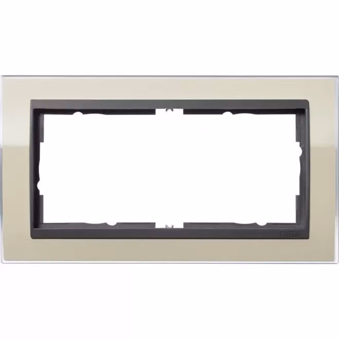 Gira 1002778 Cornice di copertura a 2 fori senza MS per antracite Gira Event Sabbia chiara