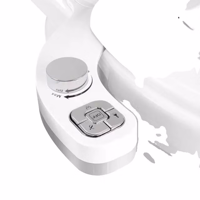Attacco per bidet, design ultrasottile, 3 funzioni, cromo