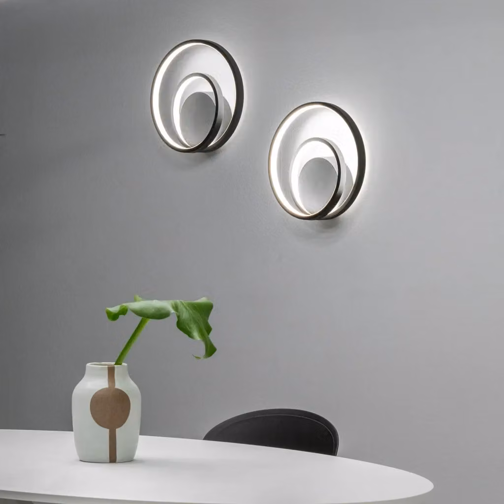 Plafoniera LED Collezione OZ Ideal Lux, Luce Calda 3000K, Nero, Dimmabile – 2