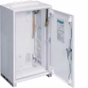 Armadio Hager, modello Univers, IP54/I, 500x1300x205 mm, vuoto