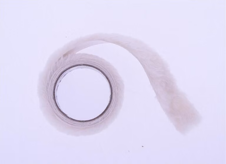 Striscia decorativa in finta pelliccia 2,5 cm 1 m