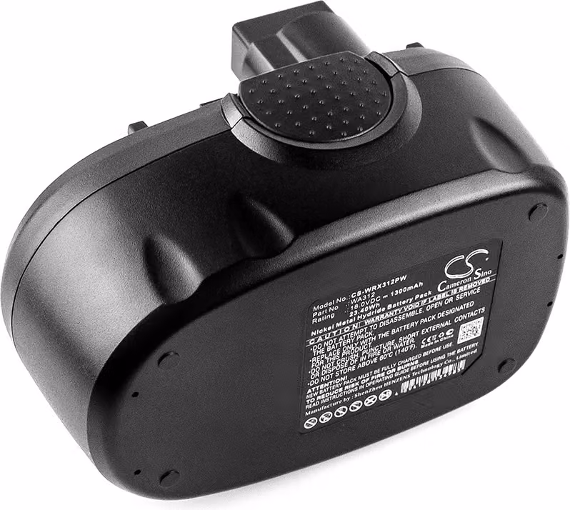 TECHTEK Batteria compatibile con [Worx] WG150s, WG152, WG250, WG541, WG900, WG901 sostituisce WA3127