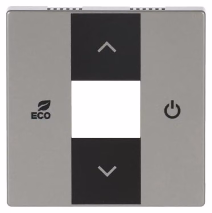 Disco centrale in acciaio inox - Controllore touch per domotica KNX 6235-866