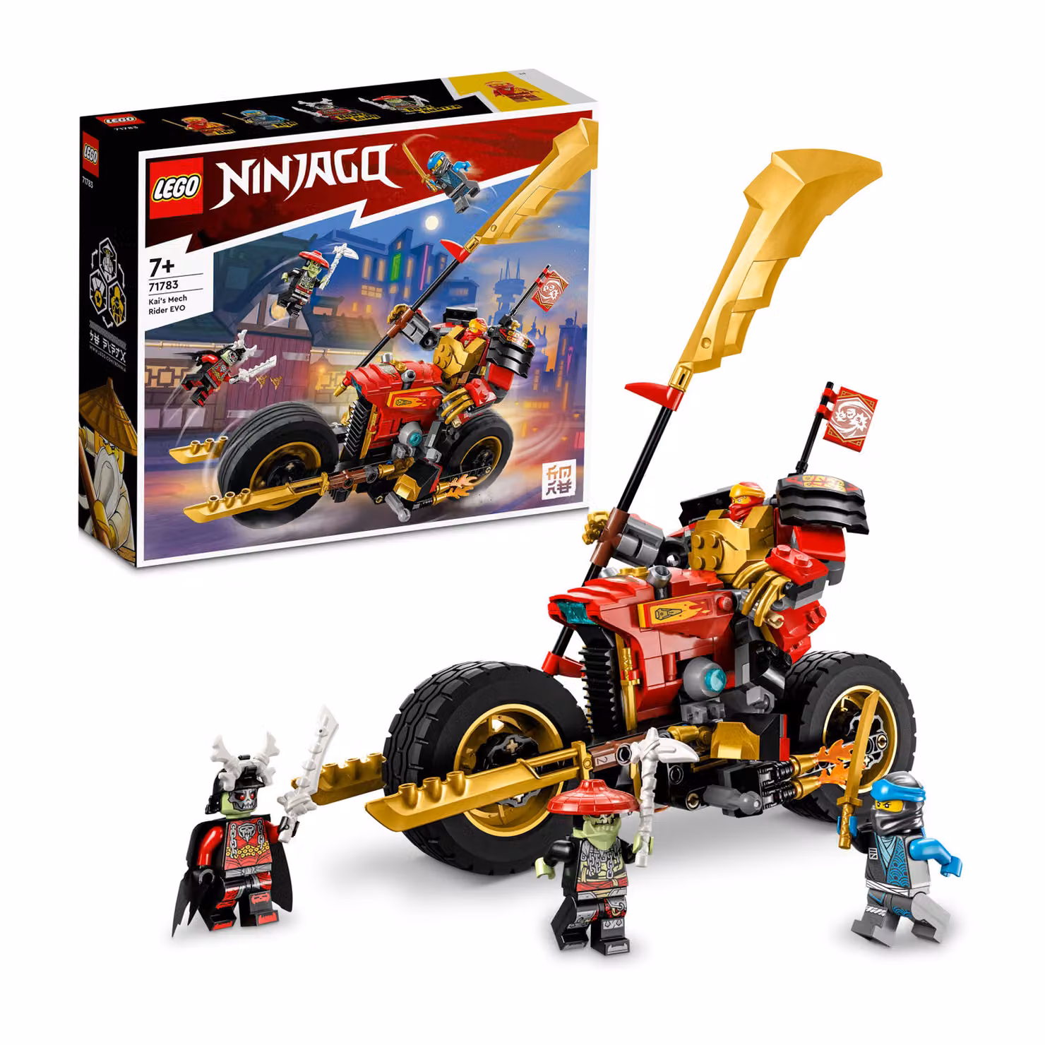 Lego Ninjago Mech Rider di Kai Evolution Rosso – 2