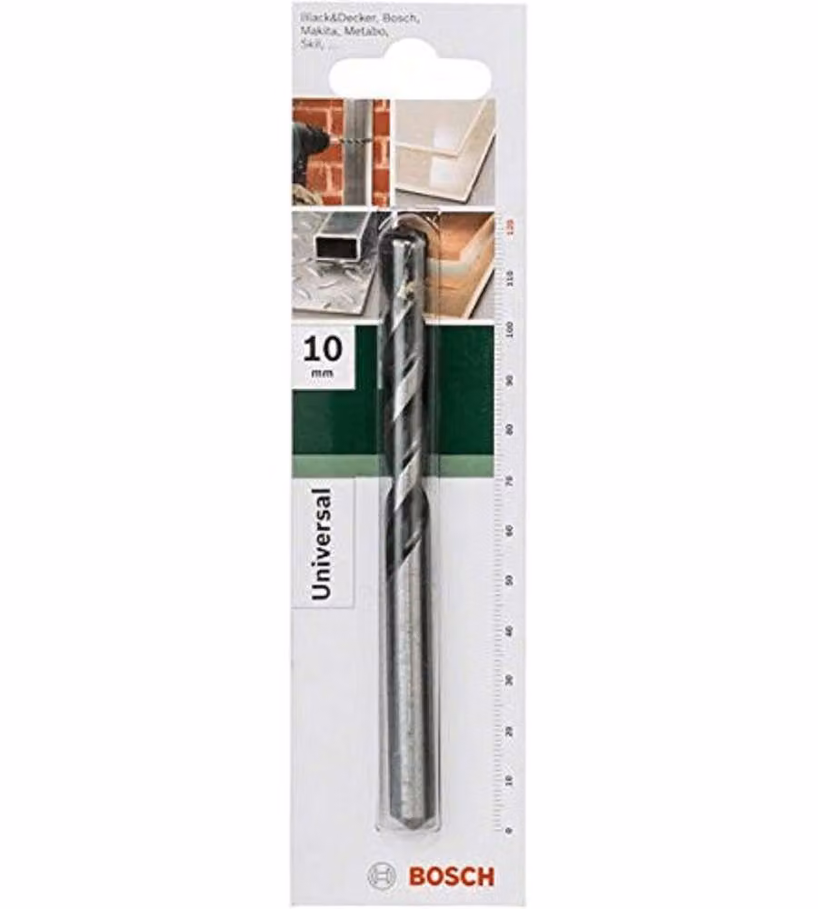 Bosch Punta Multiuso 10x80mm in Carburo di Tungsteno - Alta Prestazione