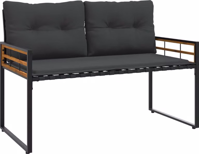 Panchetta in Legno a Strati Grigio tenue 114 x 55 x 77 cm