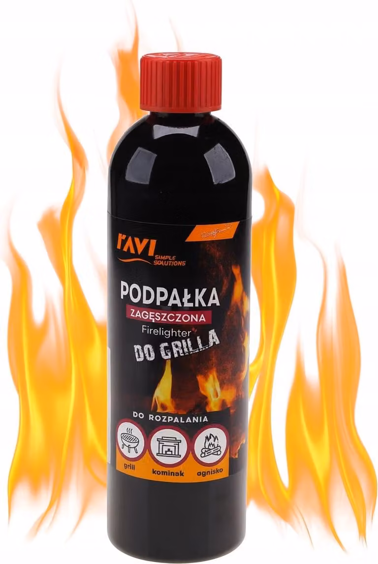 Accendifuoco concentrato 0,5 L - Per barbecue, caminetti e stufe