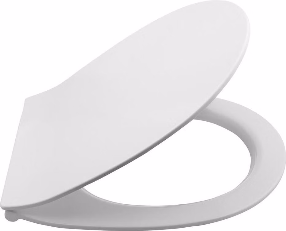 Copriwater Isvea KAIRO, modello SLIM, chiusura ammortizzata, sistema di rimozione facilitata, colore bianco